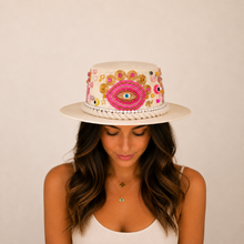 Cargar imagen en el visor de la galería, Sombrero pink eye