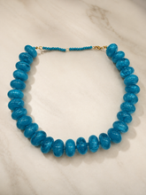Cargar imagen en el visor de la galería, Collar azul mar
