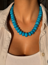 Cargar imagen en el visor de la galería, Collar azul mar
