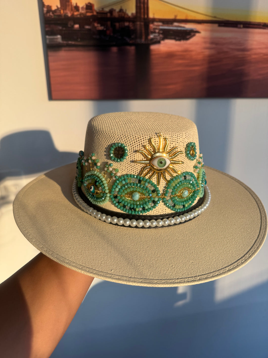 Sombrero evil eye premiun (incluye envío)