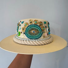 Load image into Gallery viewer, Sombrero turquoise eye
